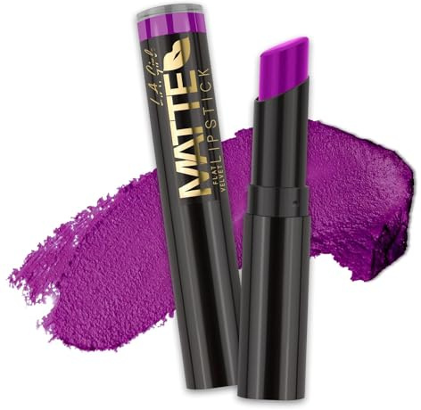 La Girl Barra De Labios Matte Flat Velvet Lipstick Love Triangle