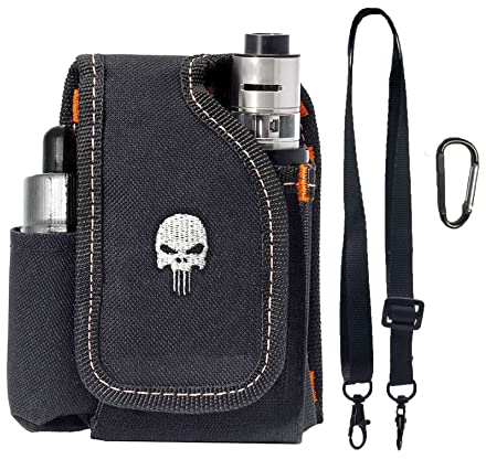 Vape Mod Tragetasche mit Riemen, Vapor Case für Box Mod, Tank, E-Saft, Akku – beste tragbare Reise, um Ihr Vape-Zubehör organisiert zu halten