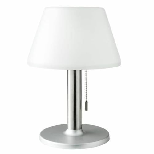 Galix G2 Solar Tischlampe, Sehr eclairante Kunststoff/Edelstahl grau