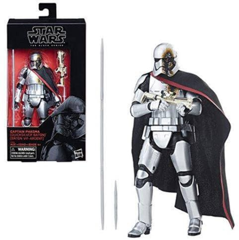 Star Wars Black Series Captain Phasma Quicksilver Baton Action Figure