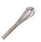 45cm Stainless Steel Heavy Duty 8 Wire Whisk, Silver By Chabrias LTD