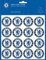 EDIBLE CAKE TOPPER CHELSEA FC Ø 1.57 / 16 Pcs. OFFICIAL LICENSED PRODUCT OF CHELSEA FOOTBALL CLUB