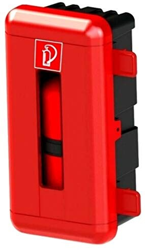 Feuerlöscher Kasten Box Schutzkasten für bis zu 6Kg Feuerlöscher LKW Montage