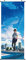CosplayStudio Rollbild für Your Name Fans | Kakemono aus Stoff | Poster 100x40cm | Motiv: Taki Tachibana
