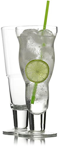 Stölzle Lausitz Rumba Cocktailgläser Set 6 Stück 420 ml aus hochwertigem Kristallglas, bruchsicher und spülmaschinenfest