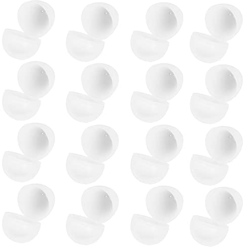Zerodeko 16stücke Teiliges Leere Simulationseier Dekoration Verpackungsbox Für Ostern Spielzeug Für Osterfeiern Und Innendekoration Einfach Zu Öffnen Schließen