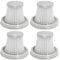 YanBan HEPA-Filter, 4er-Pack, kompatibel mit Xiaomi Mijia SSXCQ01XY Handy Home Car Mini Wireless Staubsauger, waschbare Ersatzteile