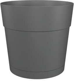 Artevasi Pot Capri Large Réserve d'eau 40cm Anthracite