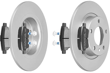 F.BECKER_LINE BREMSSCHEIBEN Ø264MM + BREMSBELÄGE HINTEN FÜR OPEL CORSA D