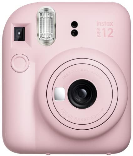 FUJIFILM Instax Mini 12 Cámara instantánea, color rosa
