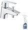 GROHE Mitigeur bain douche monotrou Start 2021 Quickfix + nettoyant GroheClean