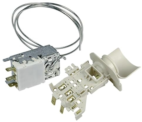 LUTH Premium Profi Parts Termostato compatibile con Whirlpool 484000008566 Ranco K59-S2788 con supporto per frigorifero