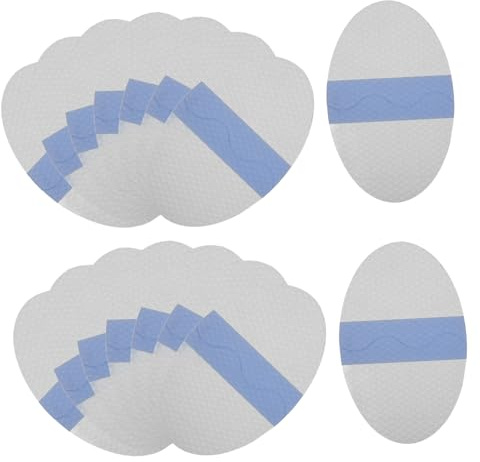 Autocollants D’oreilles Étanches pour Bébé 20 Pièces en Pu | Bain et Natation, Pose et Retrait Faciles, Adhérence Ajustée, Support Papier