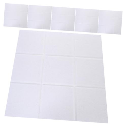 ibasenice 6pièces Panneaux Acoustiques Auto-adhésifs Feutre Pour Isolation Sonore Et Décoration Murale