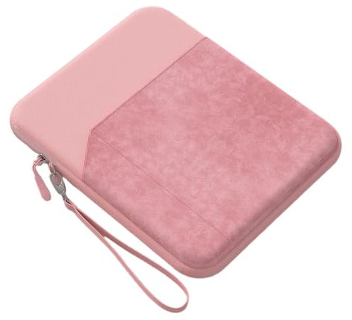 DYDEXHFV Funda De Tableta Funda Protectora for Tableta de 8-13 Pulgadas, Bolsa Protectora con Bolsillo, Funda portátil for Tableta, Funda con Cremallera for Tableta para Tablet(Pink,11 Inch)