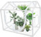 Serre de 60 x 50 x 40 cm - Solide - Avec entrée zippée - Film cristal PVC - Petite serre pour plantes - Résistante à l'hiver - Petite taille