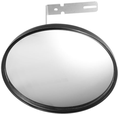 HOMOCONO 1pc Konvexer Verkehrsspiegel 16 Cm Leichter Sicherheits-Spiegel Mit Breitem Blickwinkel FüR Garagen SupermäRkte Und StraßEnüBerwachung