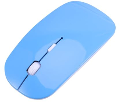 NUOBESTY 2.4g Ratón Inalámbrico Ultrafino De GHz para Ratón De Ordenador para Portátil y Tableta Diseño Ergonómico para Trabajo y Entretenimiento