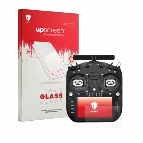 upscreen Schutzglas für Radiomaster TX16S MK3 | Transparenter Displayschutz Made in Germany Klare 9H Schutzfolie Glas-Folie Montage-Set Anti-Fingerprint