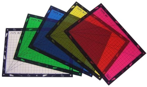 Major Brushes Crafty Mats 50cm x 36cm pack of 5