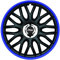 PREIS HIT !!! 4 x Radkappen Radzierblenden 15 Zoll Orden Blue R