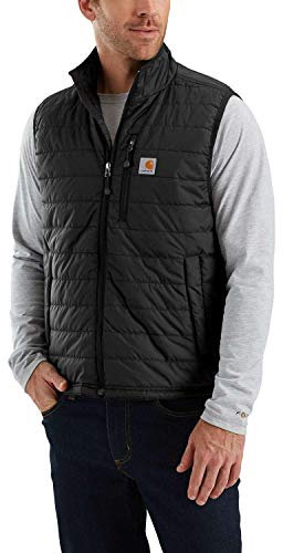 Carhartt, Gilet impermeabile Rain Defender®, Relaxed Fit, pesantezza leggera Uomo, Nero, S