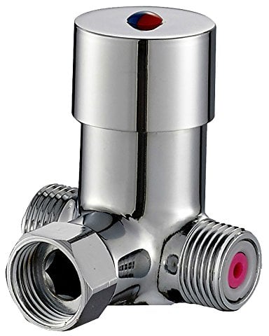 Válvula mezcladora termostática para agua fría y caliente mezcla