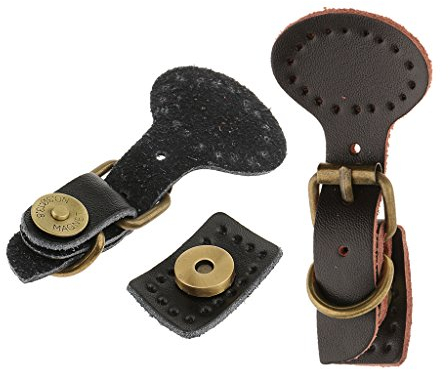 2Stück Annähen Magnetische Snap Schnallen DIY Tasche Handtasche Ersatz
