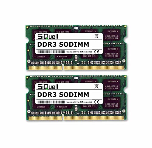 16GB Kit (2x8GB) RAM Arbeitsspeicher kompatibel mit HP Elitebook 8540w Quad Core (PC3-10600S)