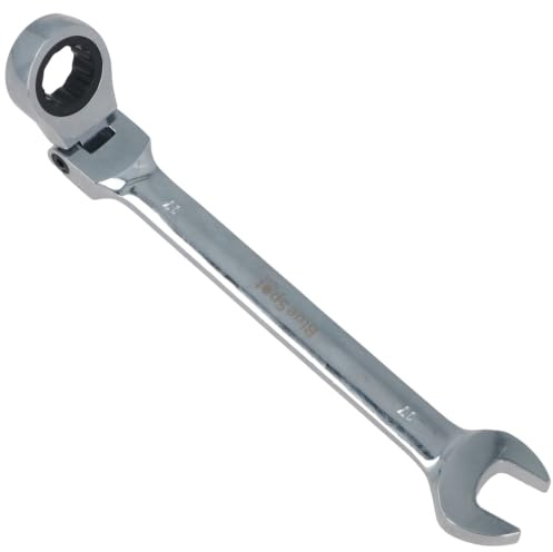 AB Tools 17mm Metric Flexible Flexi Head Ratchet Combination Spanner Wrench 72 Teeth