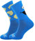 SUPPORT Herren Radsocken atmungsaktive Technologie rutschfeste Faser Unisex lustige Muster Radfahrer Zubehör für Wandern Laufen Klettern Radfahren Essentials, Someone Blue, Größe 42-44 EU
