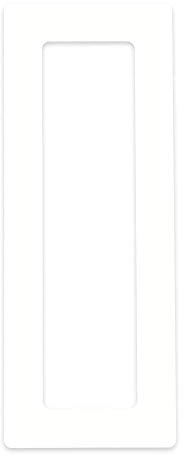 in-outdoorshop Tapetenschutz Tapetenschoner Dekorrahmen Wandschutz Rahmen Blende für Lichtschalter und Steckdose (transparent, 4-fach)