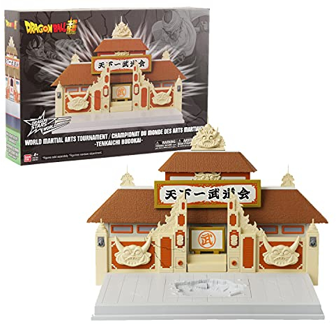 BANDAI 36790J Dragon Ball Super – Tenkaichi Budokai Arena – Diorama für Spielfiguren – 36790