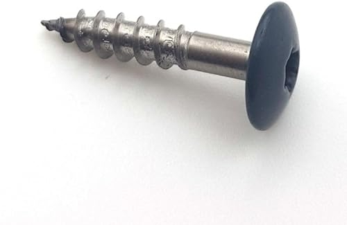 Vis pour panneaux de façade 4,8x25 mm RAL 7016 Gris anthracite Inox A2 par 100