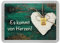 Goldbarren 1g – Geschenk Motivbox “Es kommt von Herzen” - Tolle Geschenkidee - Feingold 999,9