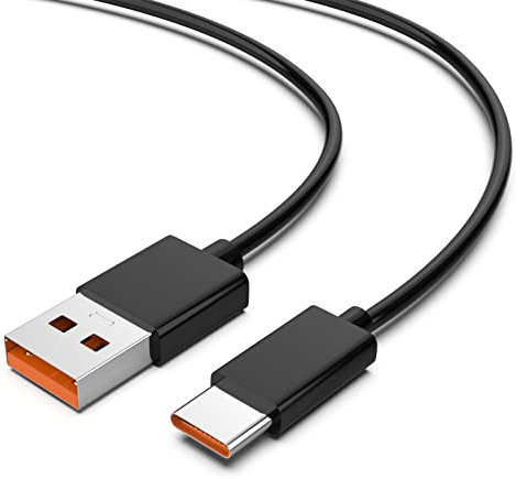Toxaoii WH-1000XM5, cavo di ricarica USB tipo C, compatibile con cuffie Raycon E25 Pro E85 E55, EarFun Air Pro, EarFun Air Pro 2, Sony WH-1000XM3 1000XM4 WF-1000XM3 con cancellazione del rumore (0,9 m