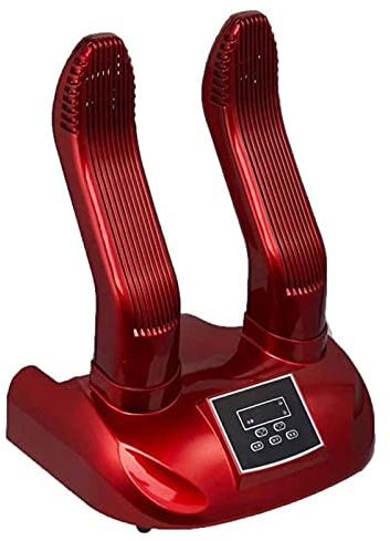 CJBHSD Household Timing Ozone Shoe Dryer Boot Dryer Wet Shoes, Electric Foot Warmer with Timer, Adjustable Rack Shoes Heater Deodorizer
