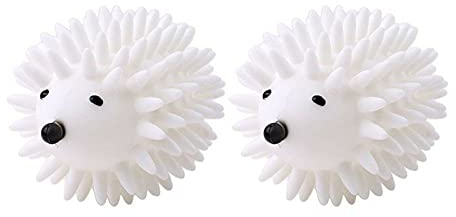 2 Pcs Dryer Balls Exquisite Tumble Drier Egg Durable Eco Egg Tumble Dryer for Family Laundry in Dormitory