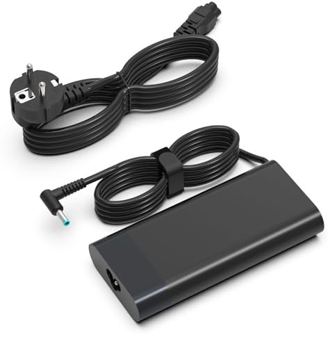 hafiuege 150W Ordinateur Portable Chargeur pour HP OMEN 15 17 HP ZBook Studio15 G3 G4 G5 Pavilion Gaming 15 17 TPN-CA11 TPN DA09 Adaptateur 4.5 * 3.0Mm