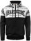 100% Hardcore Windbreaker The Brand | Black/White | Gabber Jacke Herren (L)