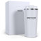 BREWVANE Stainless Steel Travel Mug - 17oz (510ml) Insulated Coffee Cup for Hot and Cold Drinks - Leakproof, Reusable, and Ideal for Camping or Traveling - White Edition