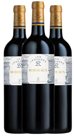 Les Légendes R Bordeaux 75 cl (Schachtel mit 3 Flaschen von 75 cl)