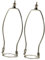 DECHOUS 2 Stücke Tisch Boden Lampenschirm Horn Rahmen Halterung E27 Legierung Lampe Zubehör