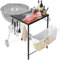 Table d'appoint pour barbecue Weber 22/26, Weber Smokey Mountain 22, table de travail pour Weber Master Touch, accessoires de barbecue bouilloire, hauteur réglable