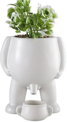 Shntig Lustige pinkelnde Pflanztöpfe, Blumentöpfe, lustige Vase, Heim- und Gartendekoration