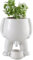 Shntig Lustige pinkelnde Pflanztöpfe, Blumentöpfe, lustige Vase, Heim- und Gartendekoration