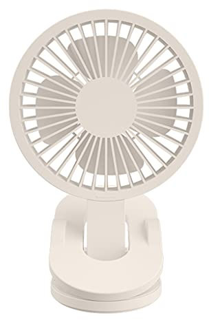 HENANX Multifunctional Fast Air Circulating Desktop Bass Small Table Fan 5 Inch USB Clip On Fan Rotation For Library Bed