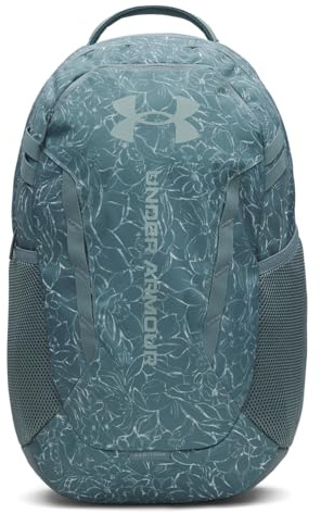 Under Armour Hustle 6.0 Rucksack, (587) Jaspis Blue/Jasper Blue/Serpentine, One Size Fits Most, Hustle 6.0 Rucksack