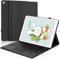 WAVATA Tastatur für iPad Pro 12.9 2/1 Generation 2017/2015 mit Touchpad, Hülle mit Tastatur für iPad Pro 12.9 QWERTZ Layout Magnetisch Abnehmbarer, Schwarz
