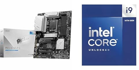 MSI PRO B760-P II + Intel Core i9-14900K Processore per sistemi desktop 14900K 24 core